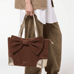 ESMÉ Amber Port suede leather tote bag by GREBELLA, Barcelona — view 5