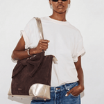 ESMÉ Roasted Sarrià suede leather tote bag by GREBELLA, Barcelona — view 6