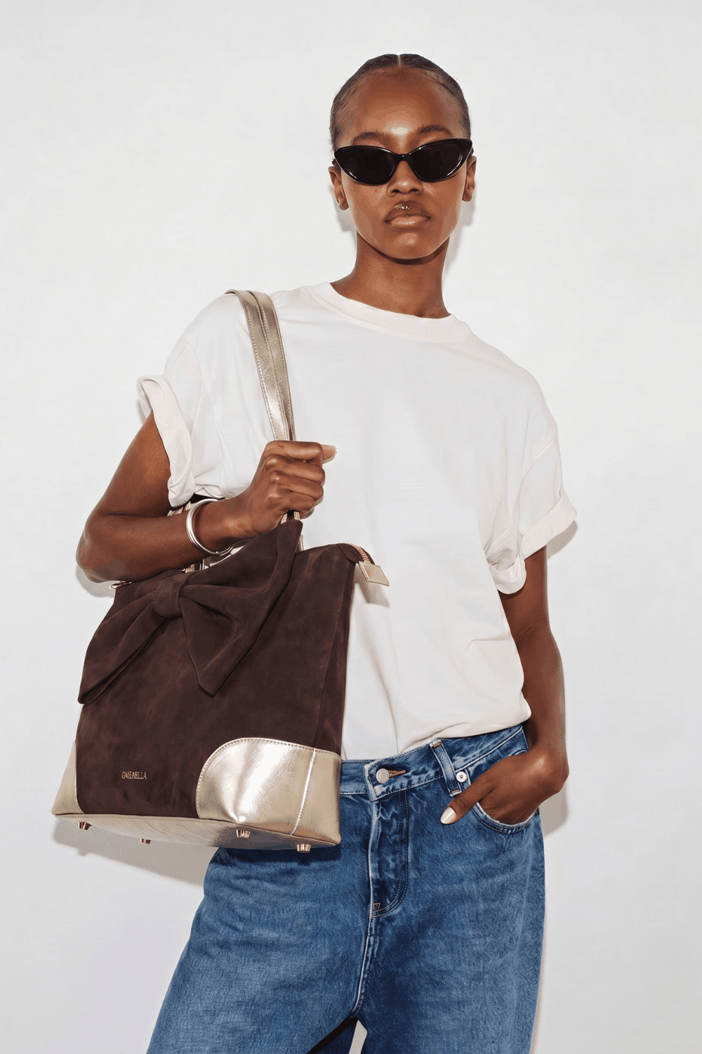 ESMÉ Roasted Sarrià suede leather tote bag by GREBELLA, Barcelona — view 6