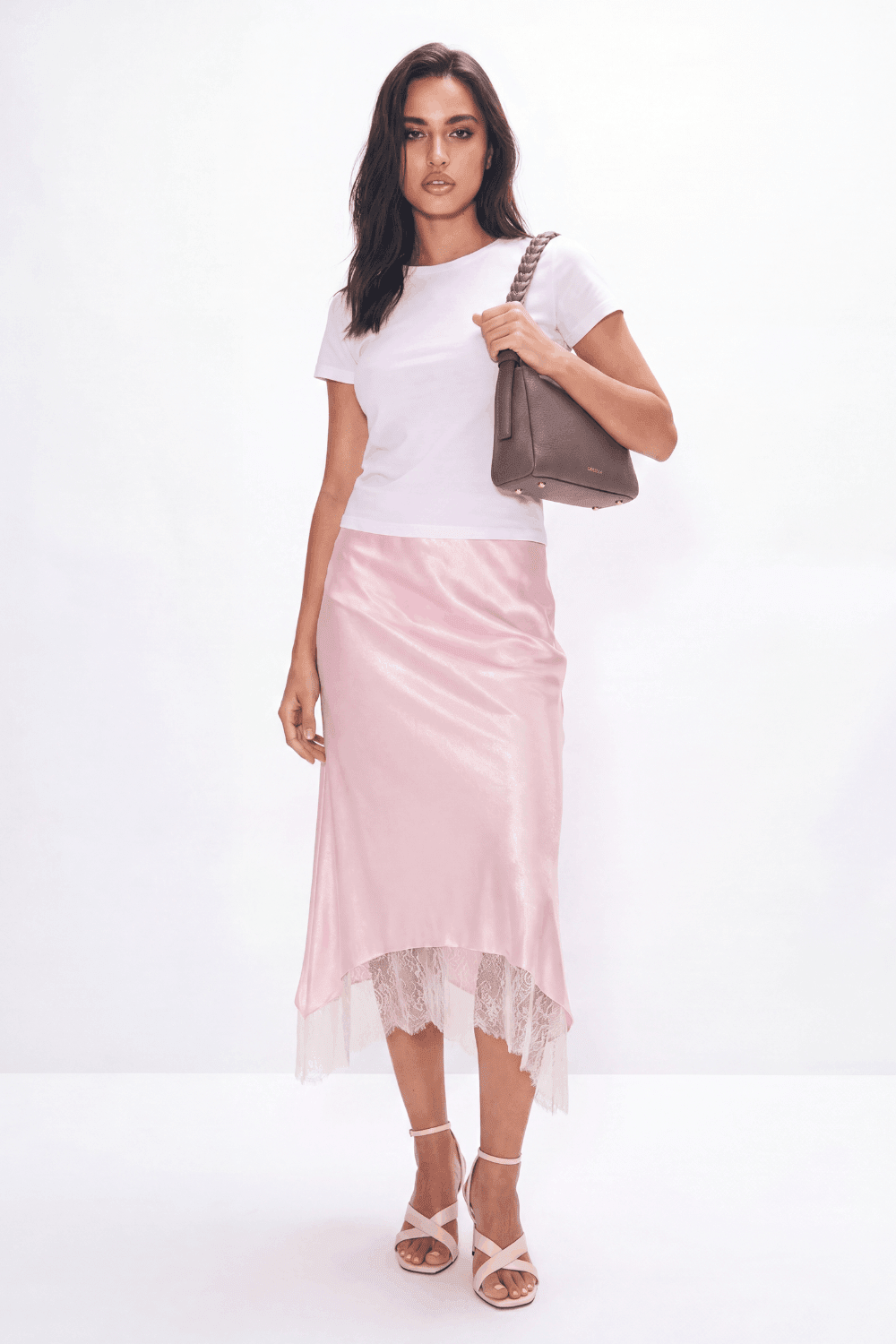 VESPER Ceniza Born grained calfskin shoulder bag by GREBELLA, Barcelona — view 5
