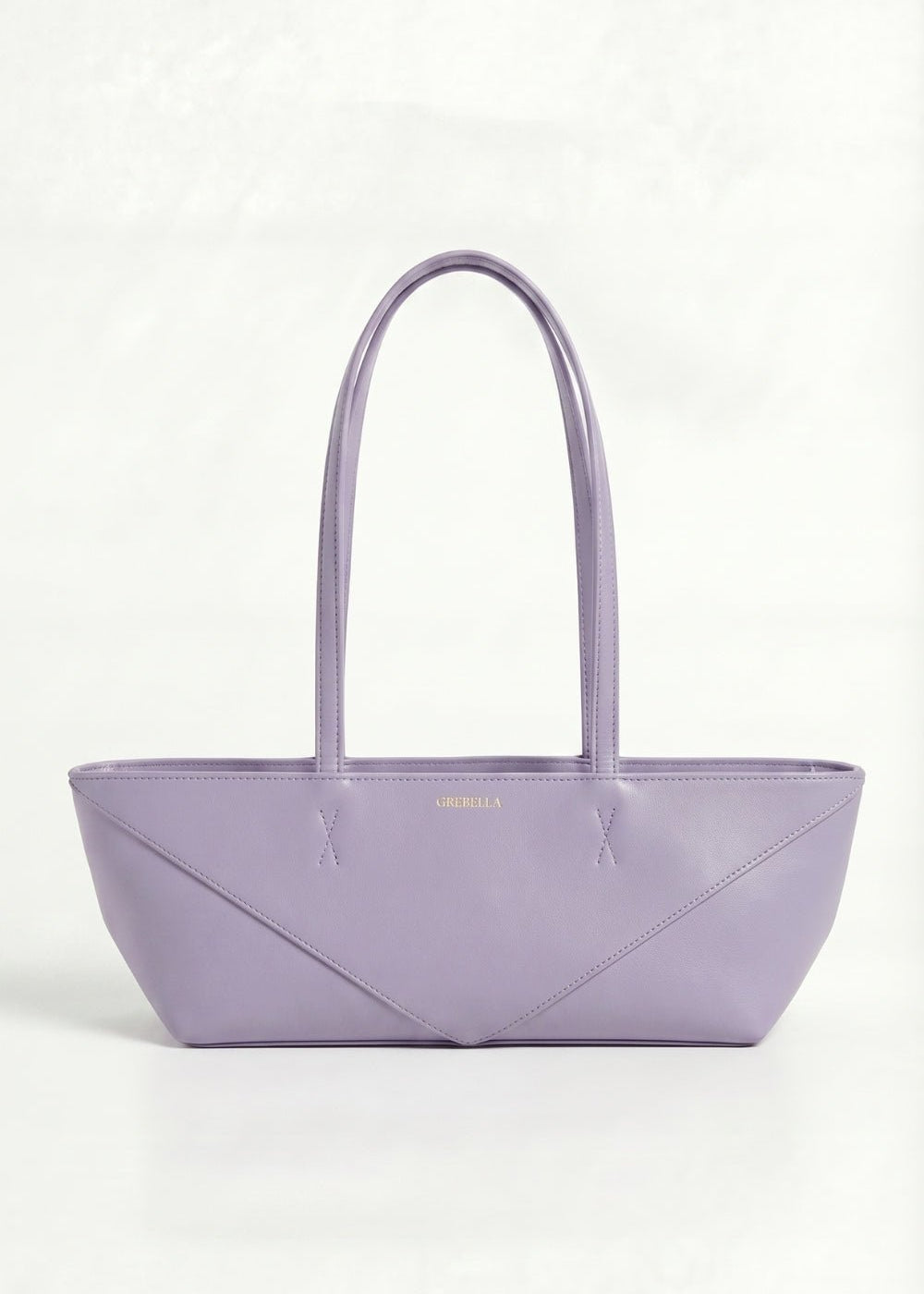 LÍNEA Lavender Bogatell matte leather micro bag by GREBELLA, Barcelona