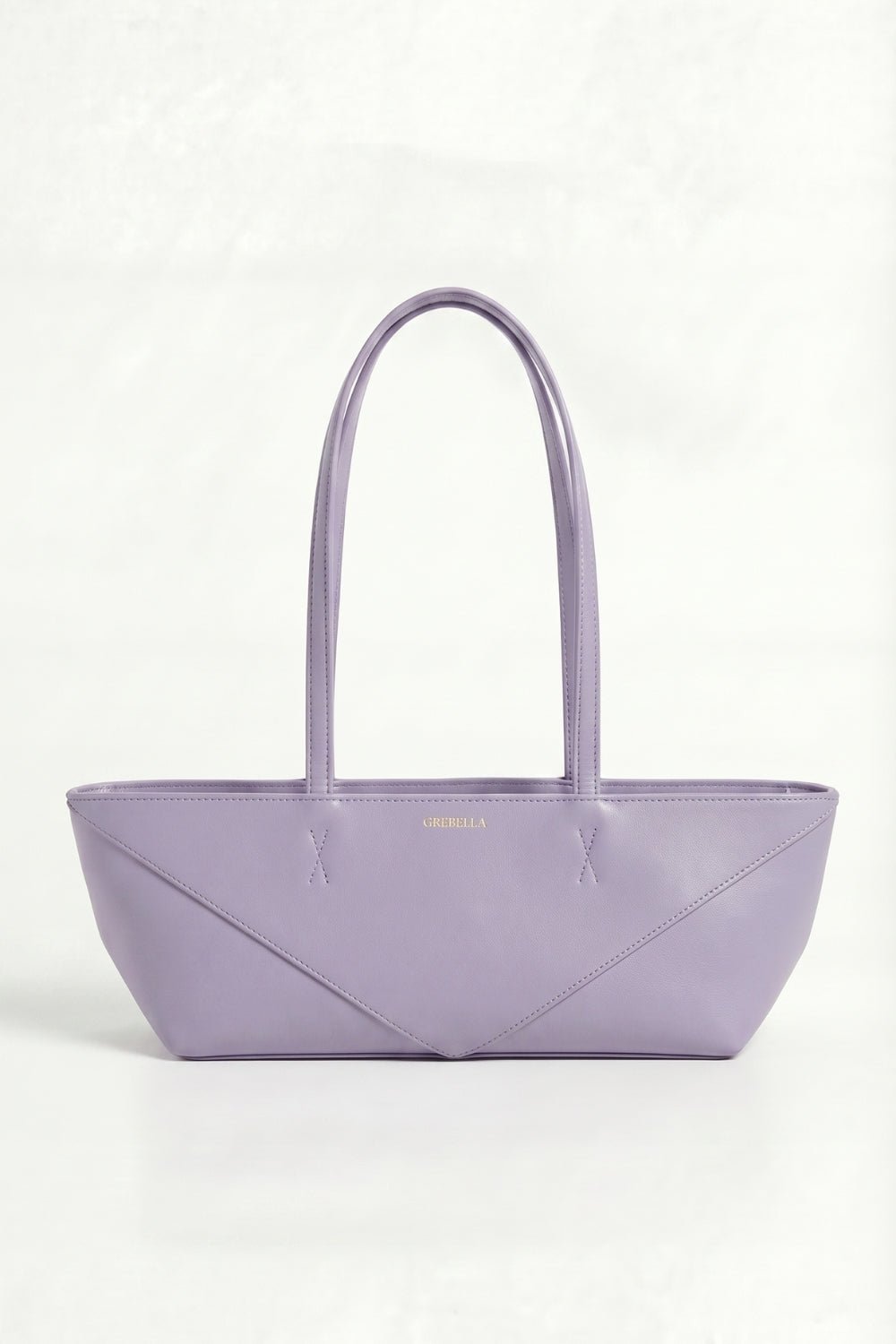 LÍNEA Lavender Bogatell matte leather micro bag by GREBELLA, Barcelona