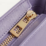 LÍNEA Lavender Bogatell matte leather micro bag by GREBELLA, Barcelona — view 6