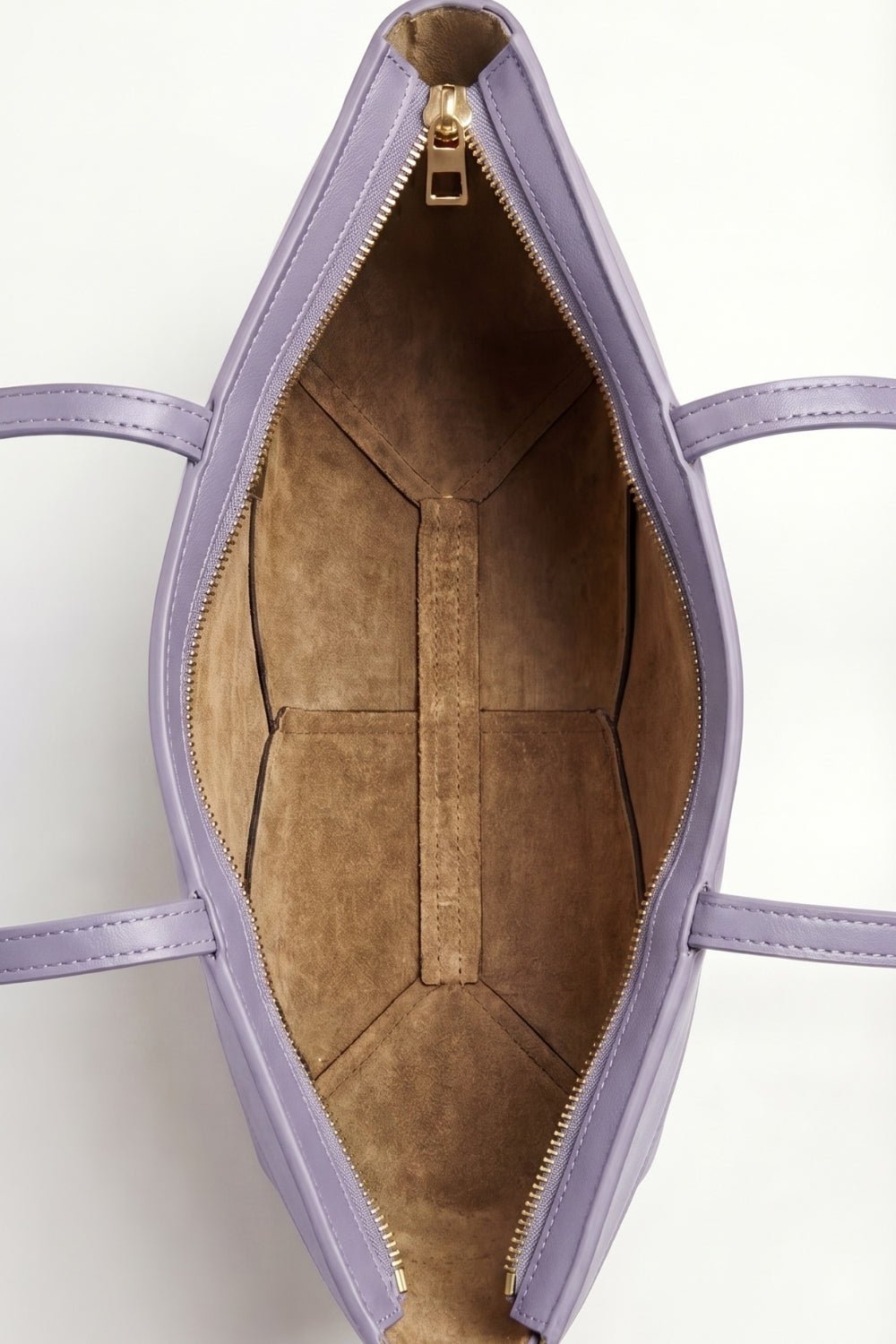 LÍNEA Lavender Bogatell matte leather micro bag by GREBELLA, Barcelona — view 7
