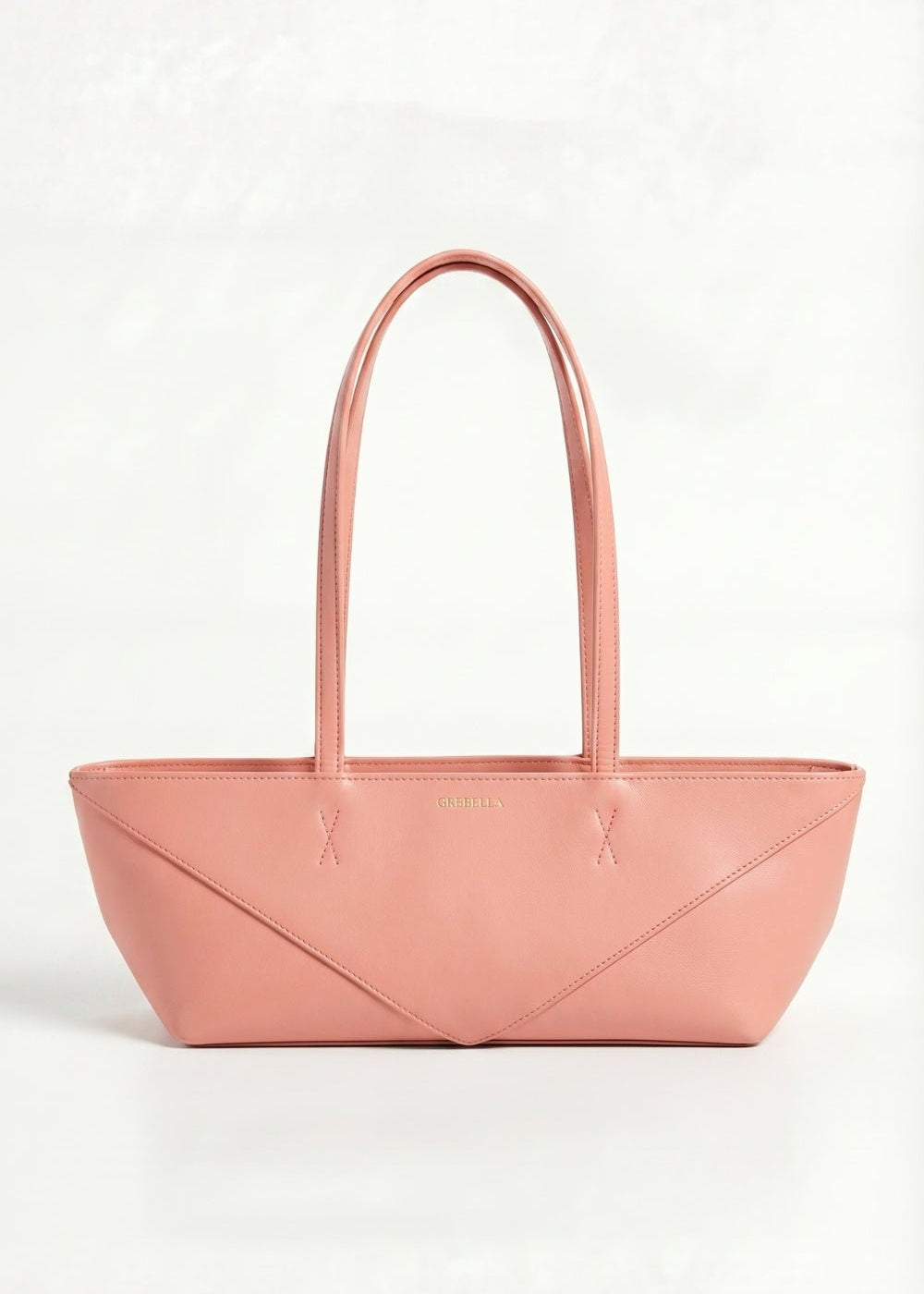 LÍNEA Coral Barceloneta matte leather micro bag by GREBELLA, Barcelona