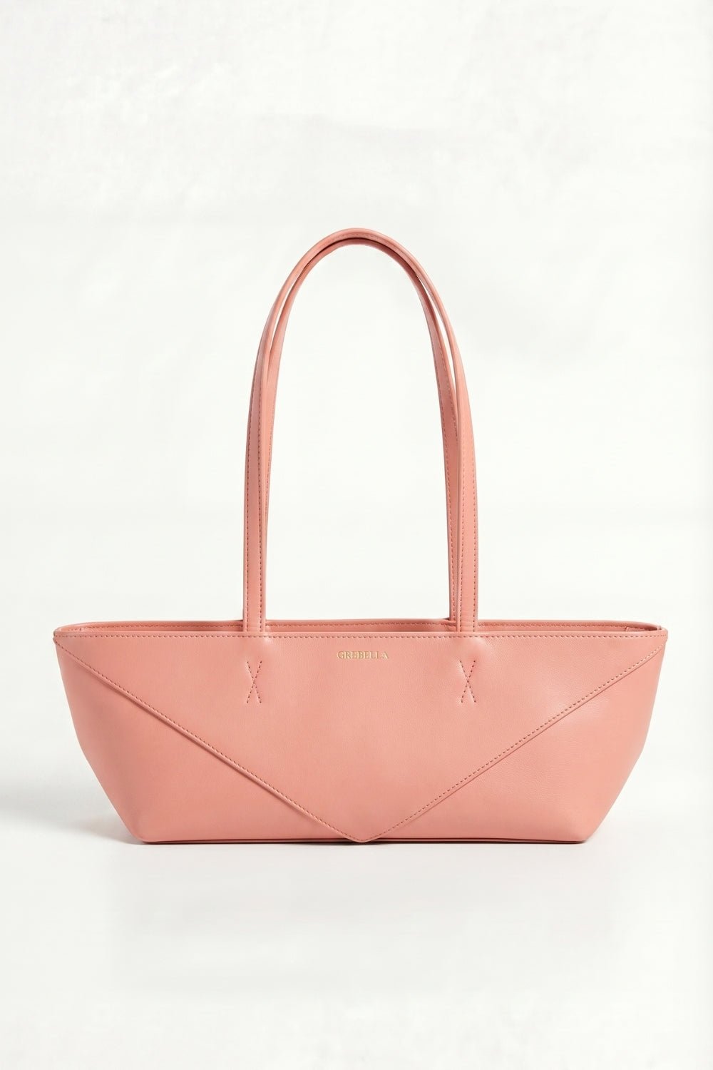 LÍNEA Coral Barceloneta matte leather micro bag by GREBELLA, Barcelona