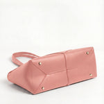 LÍNEA Coral Barceloneta matte leather micro bag by GREBELLA, Barcelona — view 4