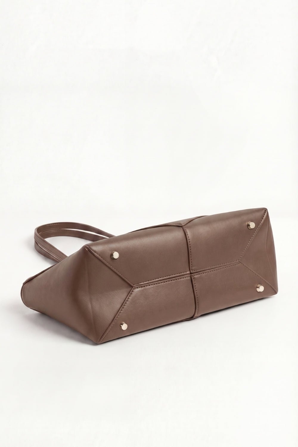 LÍNEA Sepia Somorrostro matte leather micro bag by GREBELLA, Barcelona — view 4