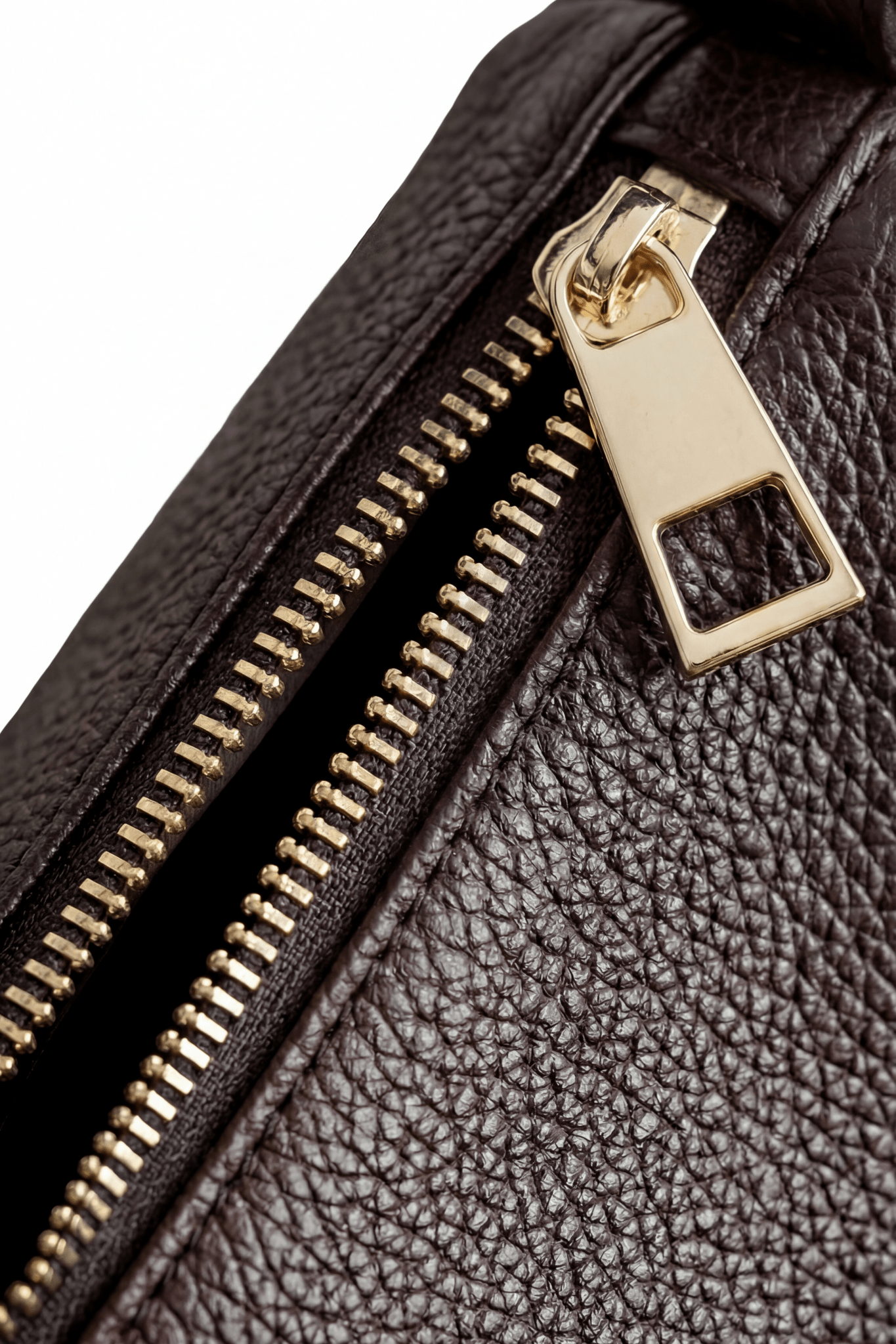 VESPER Pecan Grid grained calfskin shoulder bag by GREBELLA, Barcelona — view 7
