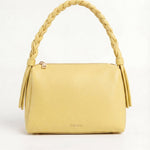 VESPER Mimosa Turó grained calfskin shoulder bag by GREBELLA, Barcelona