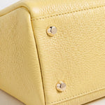 VESPER Mimosa Turó grained calfskin shoulder bag by GREBELLA, Barcelona — view 3