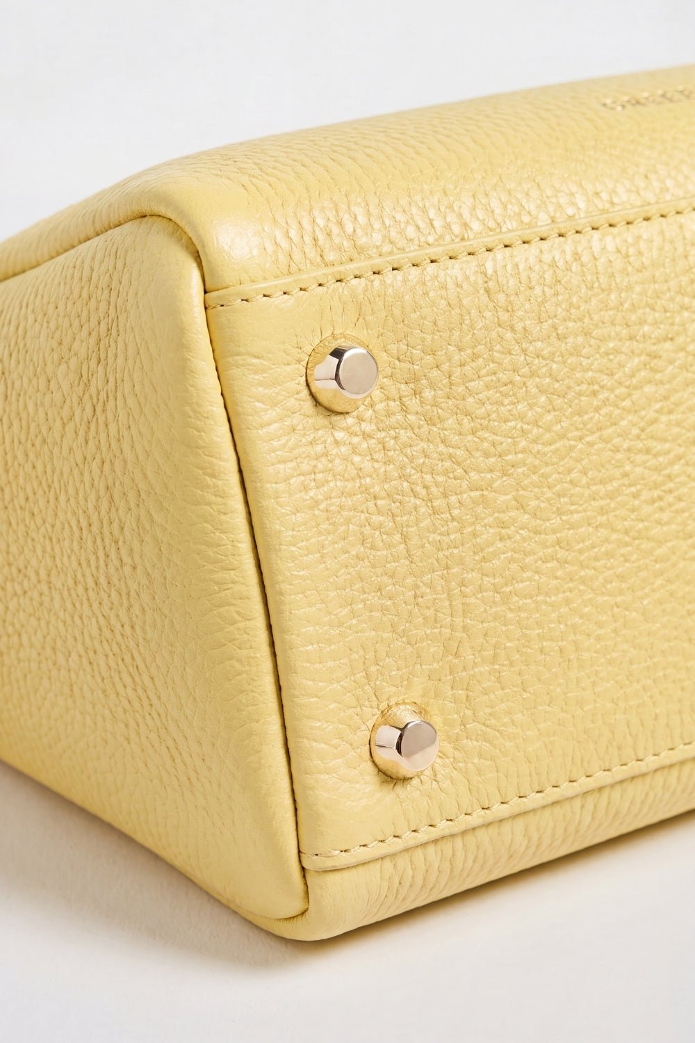 VESPER Mimosa Turó grained calfskin shoulder bag by GREBELLA, Barcelona — view 3