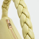 VESPER Pistachio Horta grained calfskin shoulder bag by GREBELLA, Barcelona — view 4