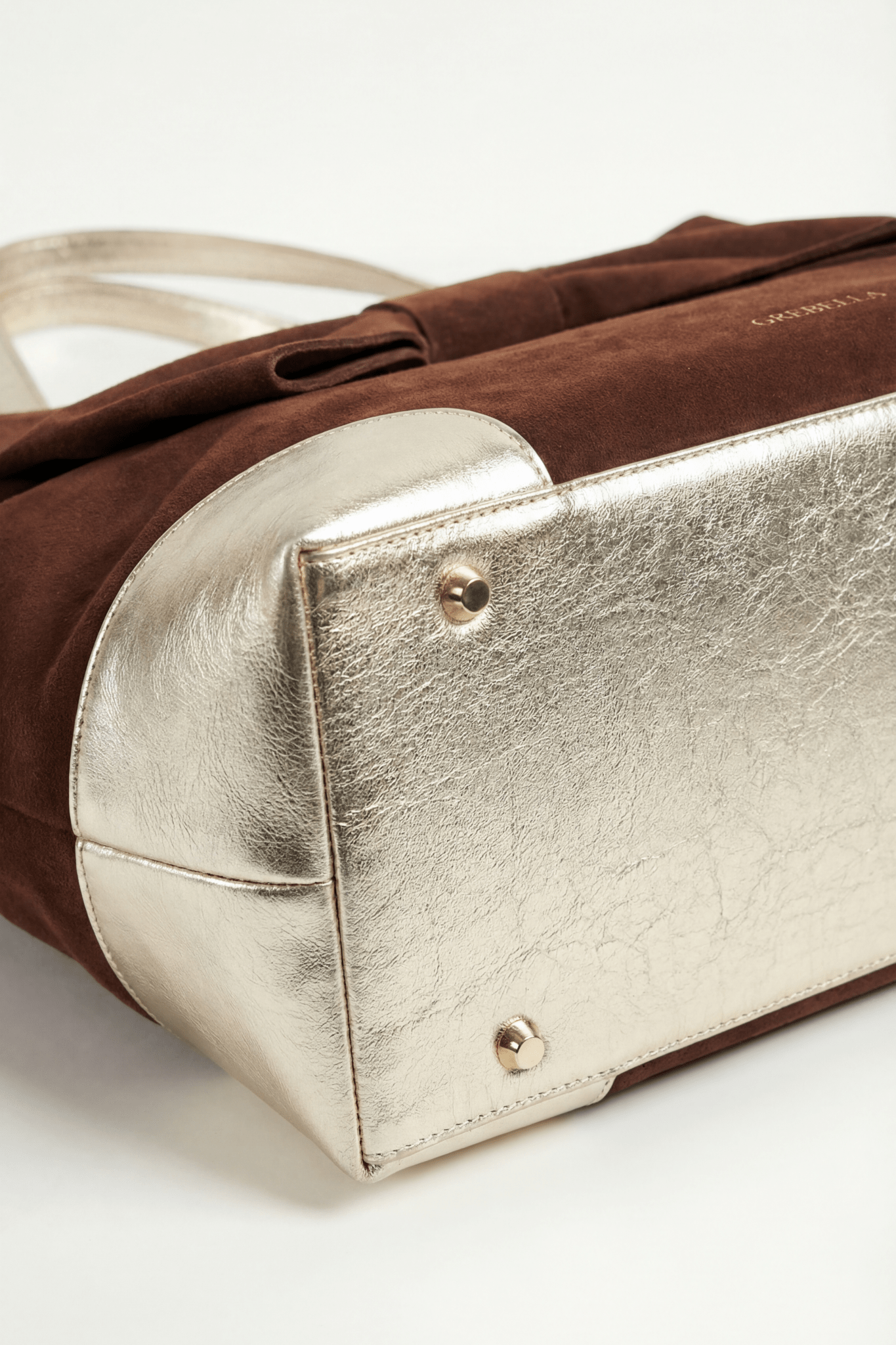 ESMÉ Amber Port suede leather tote bag by GREBELLA, Barcelona — view 6