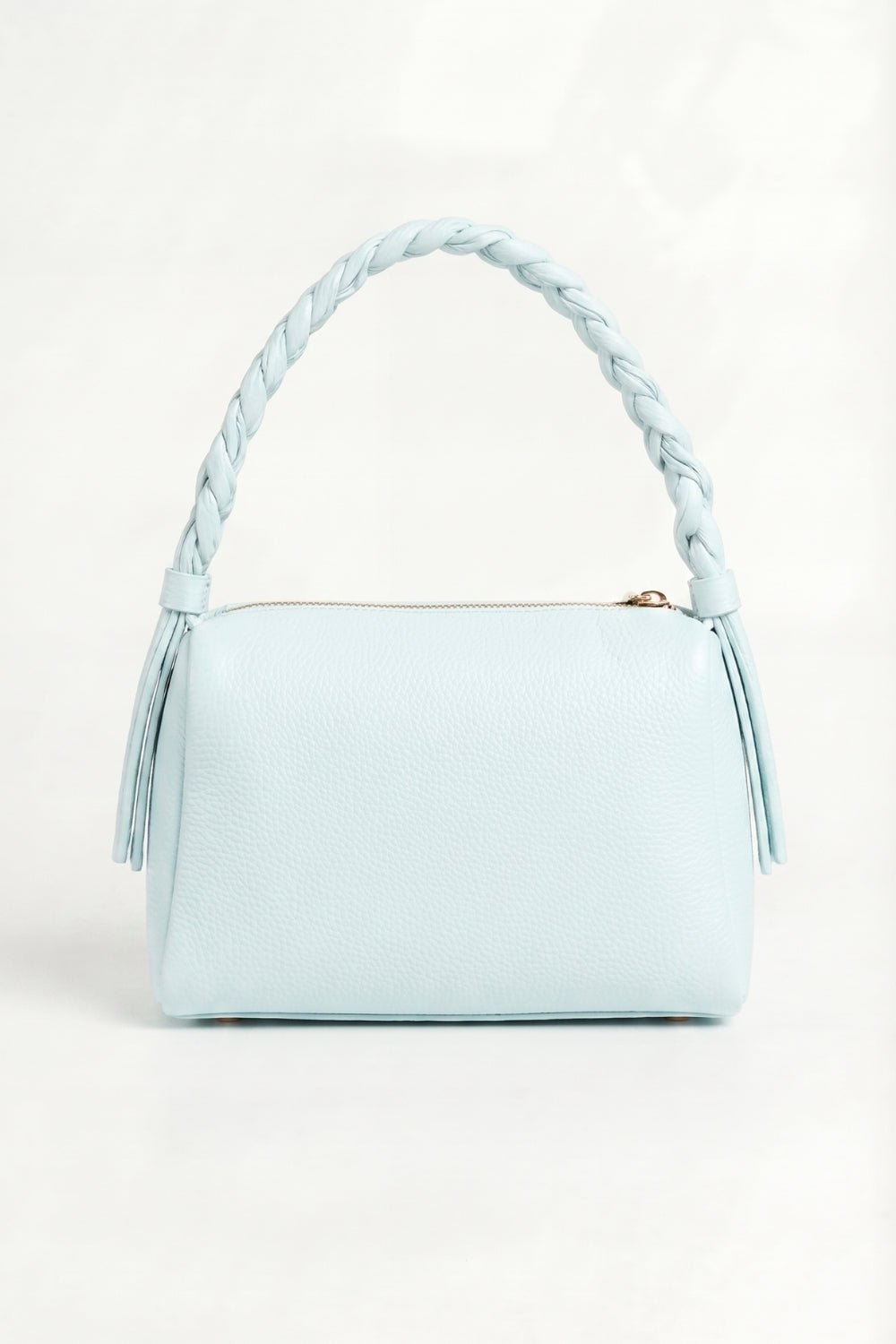 VESPER Celeste Pedralbes grained calfskin shoulder bag by GREBELLA, Barcelona — view 2