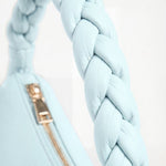 VESPER Celeste Pedralbes grained calfskin shoulder bag by GREBELLA, Barcelona — view 4