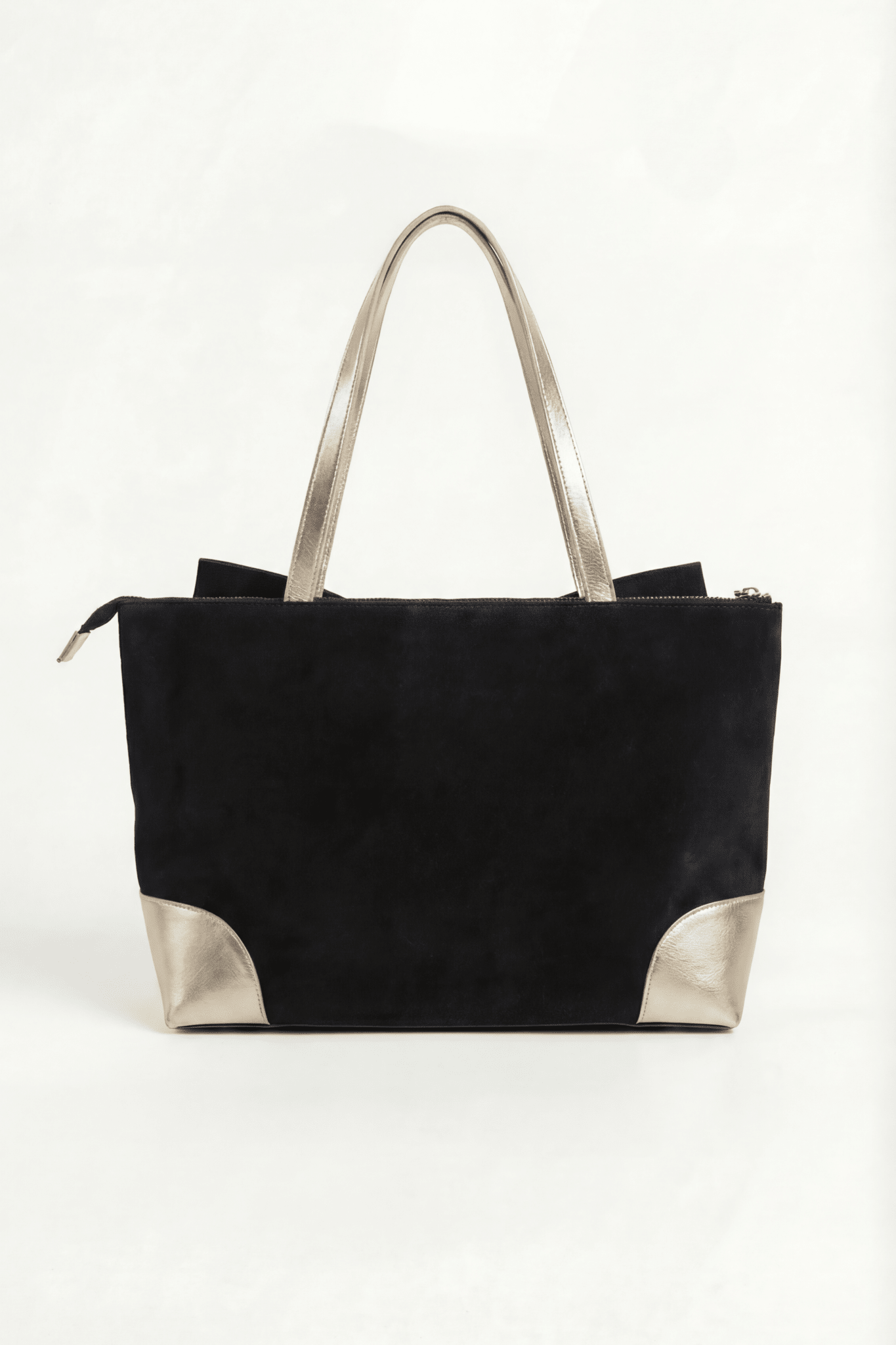 ESMÉ Midnight Ash suede leather tote bag by GREBELLA, Barcelona — view 3