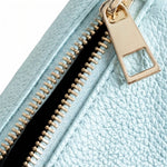 VESPER Celeste Pedralbes grained calfskin shoulder bag by GREBELLA, Barcelona — view 5