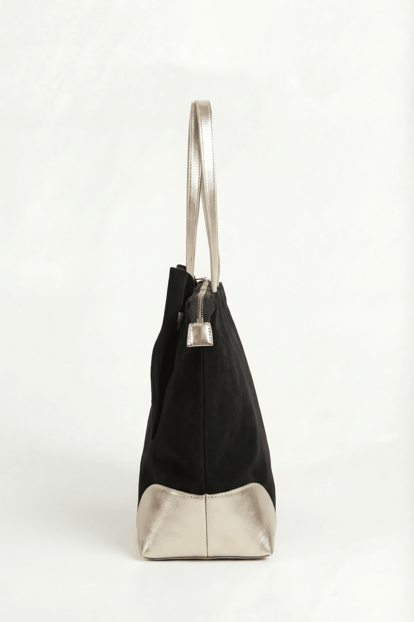 ESMÉ Midnight Ash suede leather tote bag by GREBELLA, Barcelona — view 4