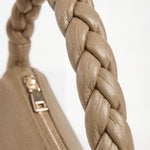VESPER Stone Laietana grained calfskin shoulder bag by GREBELLA, Barcelona — view 4