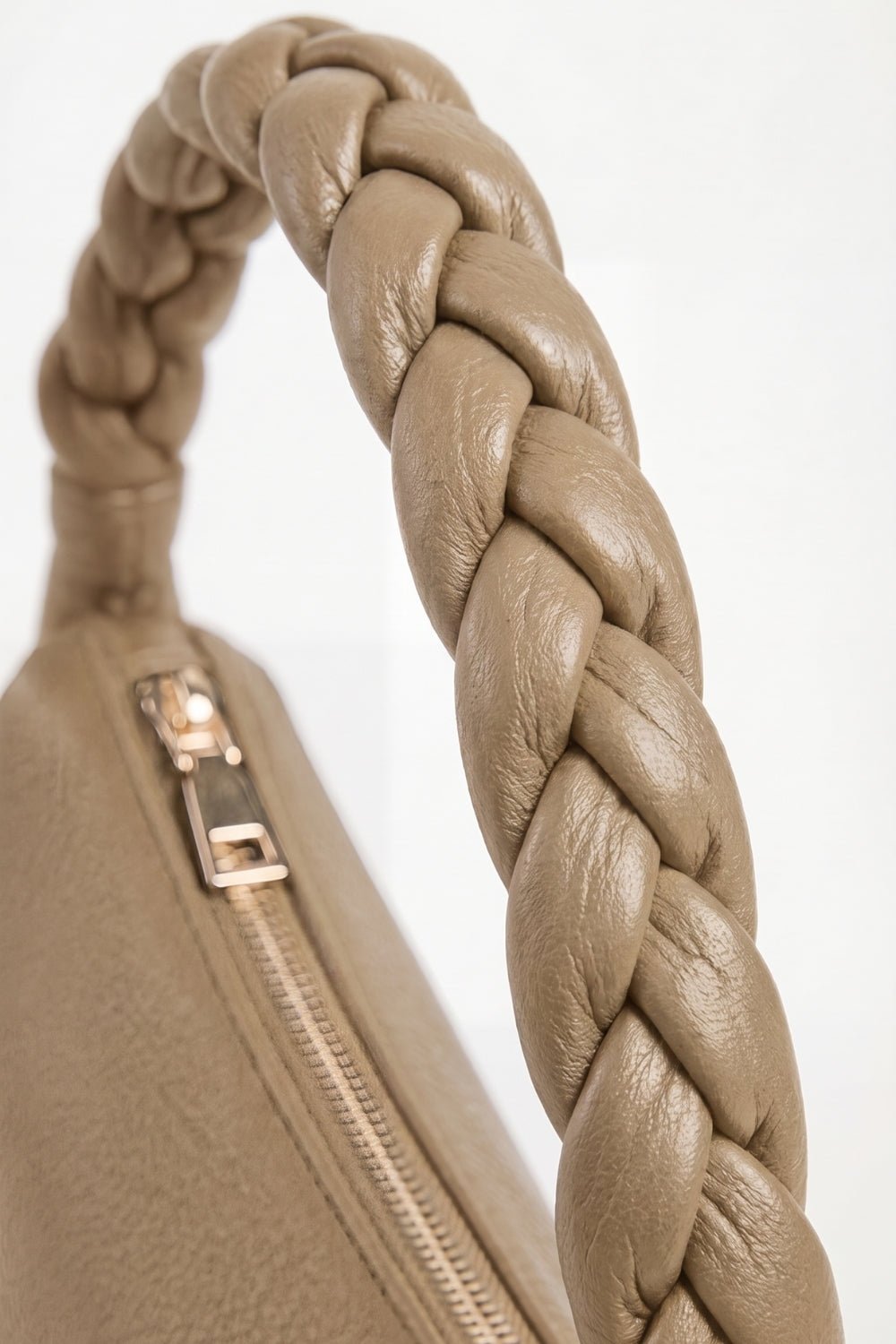 VESPER Stone Laietana grained calfskin shoulder bag by GREBELLA, Barcelona — view 4