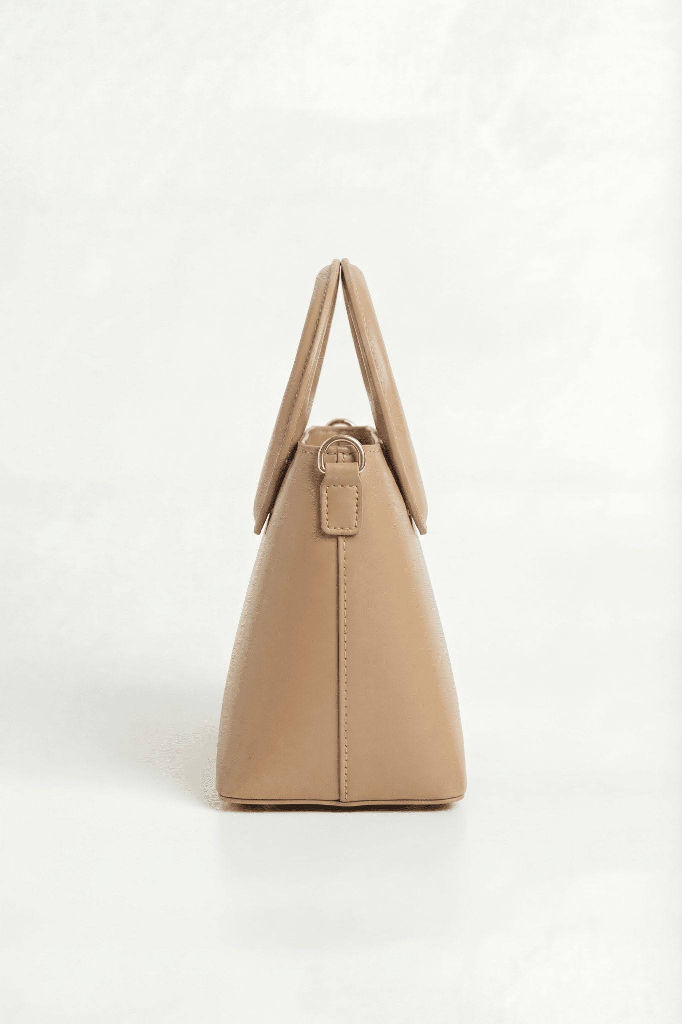 NOYA Alabaster Eixample box calfskin top-handle bag by GREBELLA, Barcelona — view 3