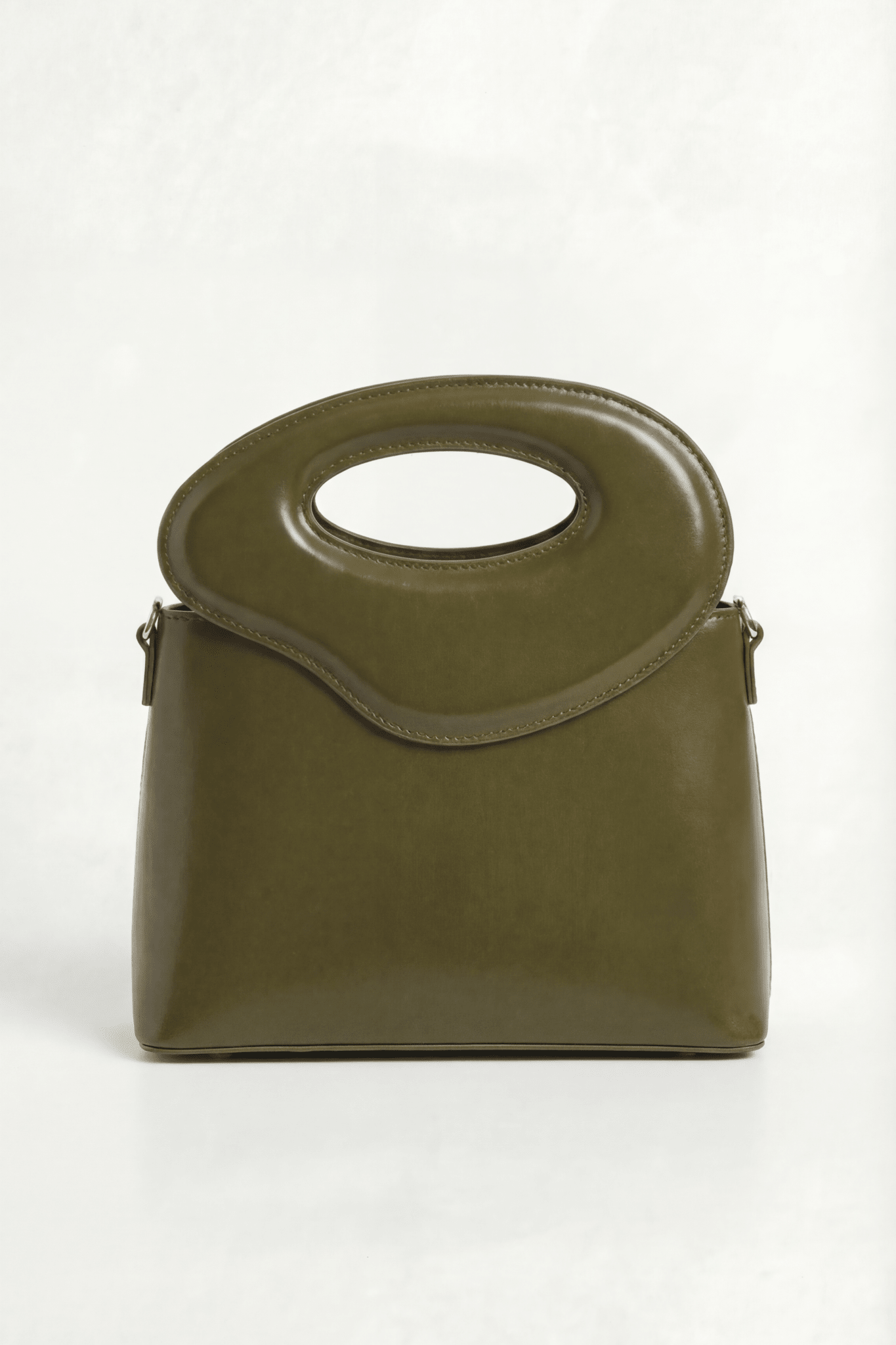 NOYA Moss Park box calfskin top-handle bag by GREBELLA, Barcelona — view 2