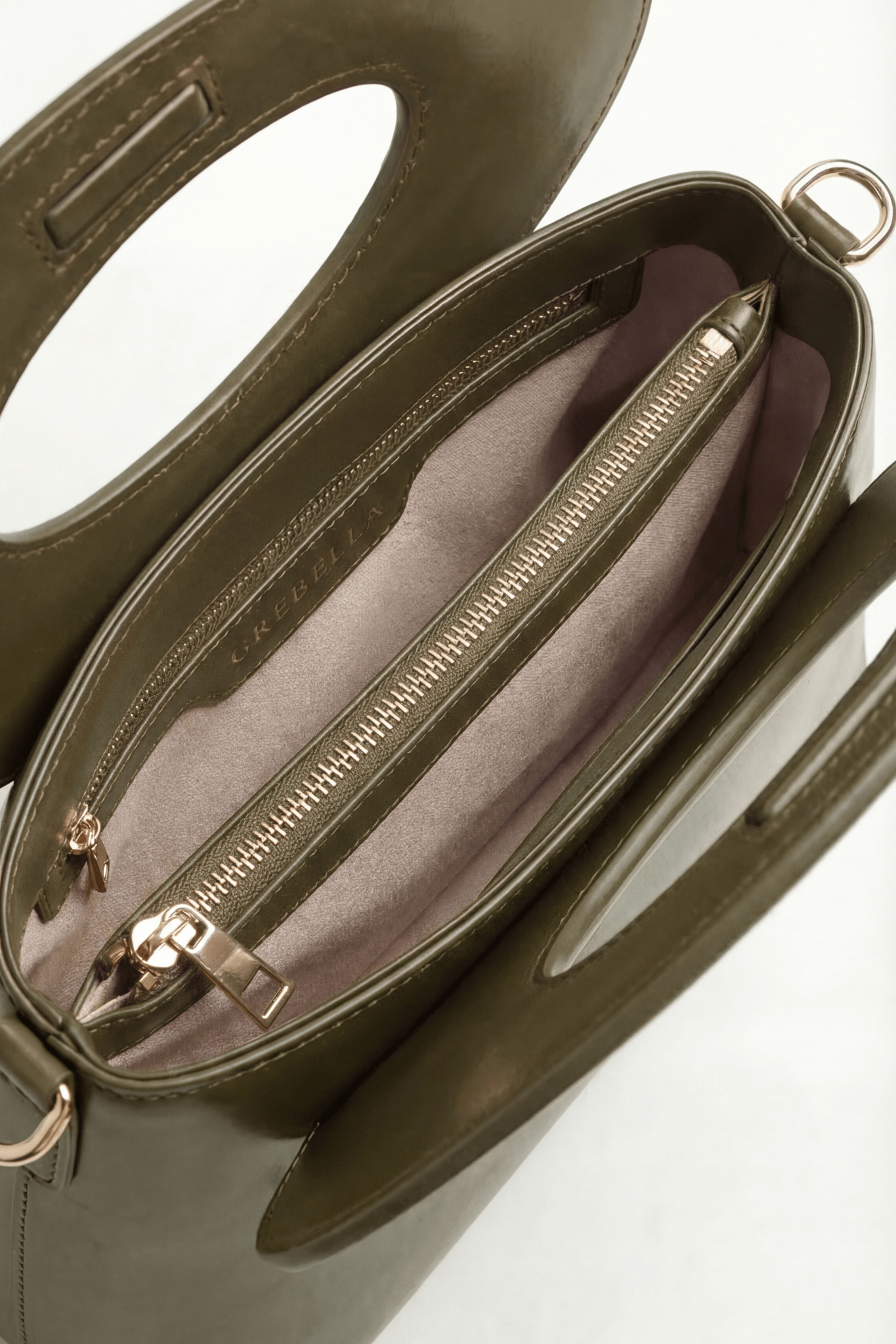 NOYA Moss Park box calfskin top-handle bag by GREBELLA, Barcelona — view 5