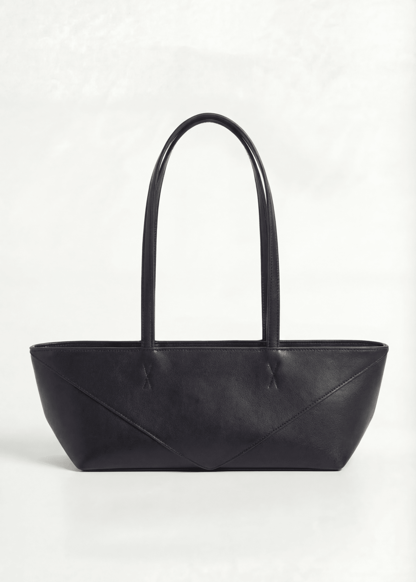 LÍNEA Gòtic Noir matte leather micro bag by GREBELLA, Barcelona — view 2
