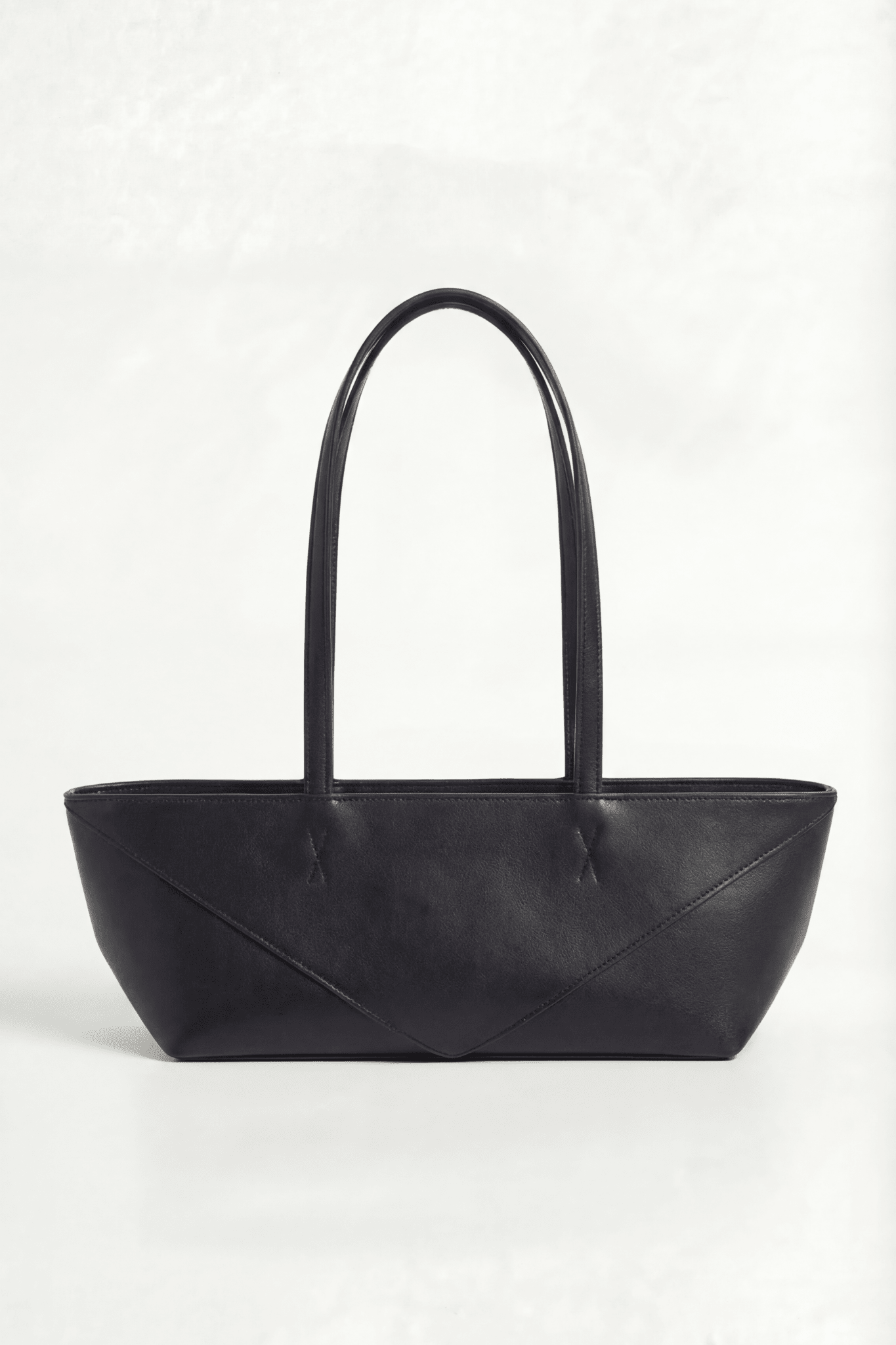 LÍNEA Gòtic Noir matte leather micro bag by GREBELLA, Barcelona — view 2