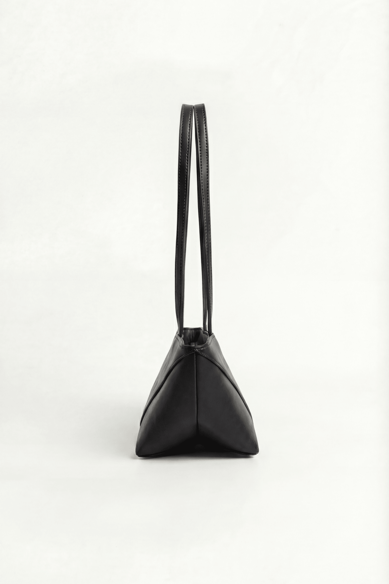 LÍNEA Gòtic Noir matte leather micro bag by GREBELLA, Barcelona — view 3